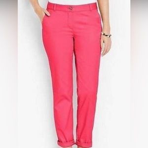 Talbots Weekend Chino Pink Size 8